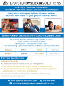 dyslexia solutions donation